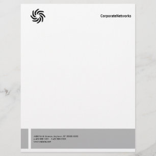 Städtischer cooler Briefkopf