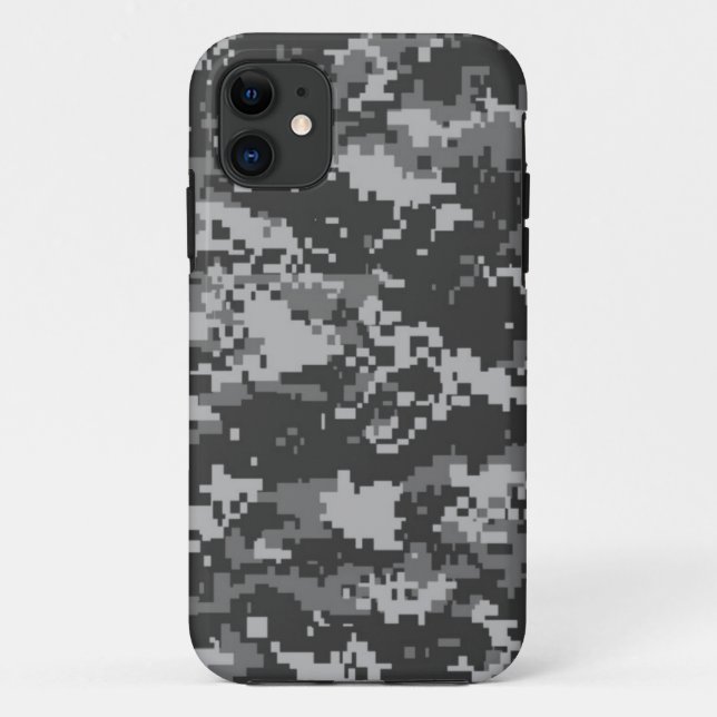 Städtischer Digital-Camouflage iPhone Fall Case-Mate iPhone Hülle (Rückseite)