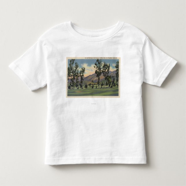 Städtischer Golfplatz in Griffith Park Kleinkind T-shirt (Vorderseite)