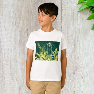 Städtischer Grunge Y2K Abstrakte Cyberpunk-Stadt T-Shirt