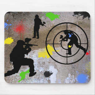 Städtischer GuerillaPaintball Mousepad