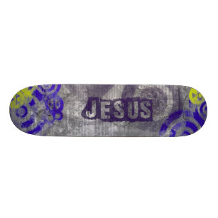 Städtischer Gutshof-JesusSkateboard christliches Skateboard