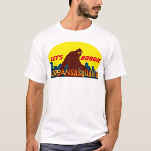 Städtischer Sasquatch ließ uns Boogie T-Shirt