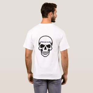 Städtischer Schädel: Stille im Stil T-Shirt