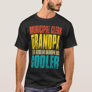 Städtischer Schriftführer Opa wie ein richtiger Op T-Shirt