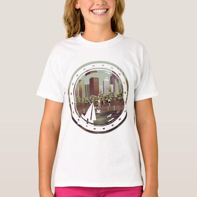 Städtischer T - Shirt (Vorderseite)