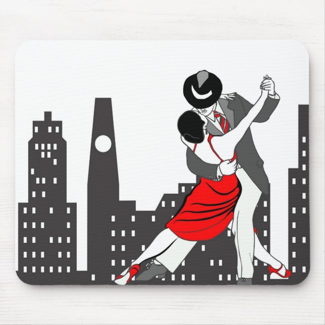 Städtischer Tango Mousepad (Vorne)