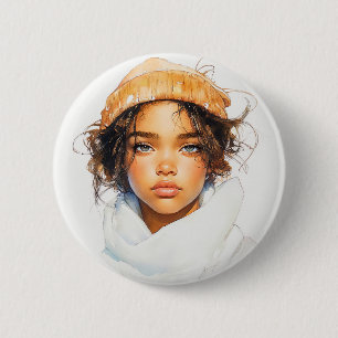 Städtischer Teenager Button