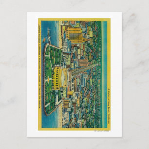 Städtisches Auditorium am Strand Postkarte