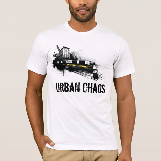 Städtisches Chaos T-Shirt (Vorderseite)