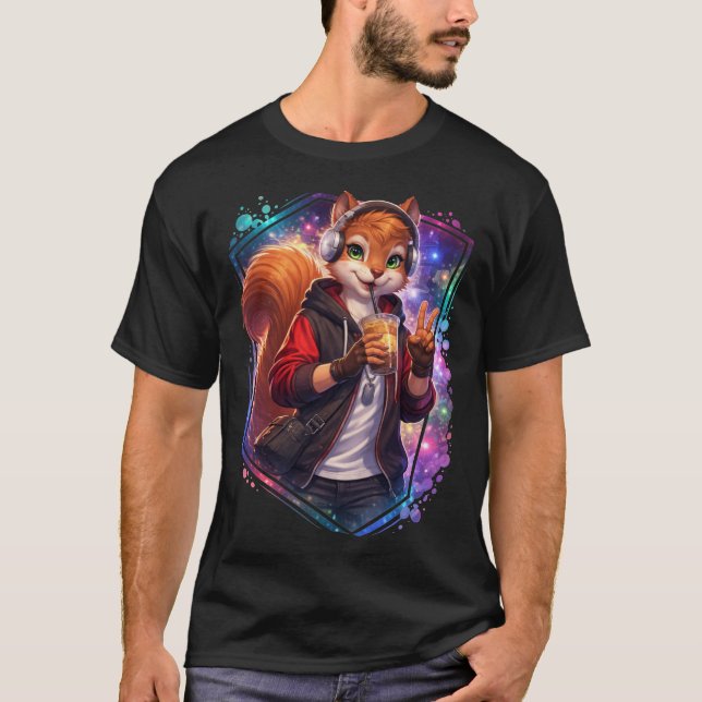 Städtisches Eichhörnchen T-Shirt (Vorderseite)