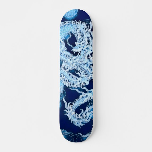Städtisches Eis-Drache-Element-kundenspezifisches Skateboard (Vorne)