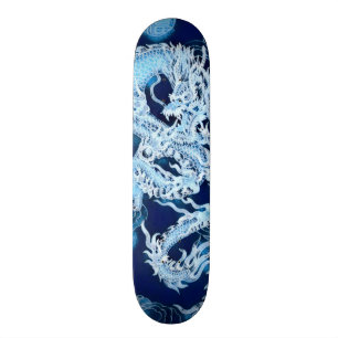 Städtisches Eis-Drache-Element-kundenspezifisches Skateboard