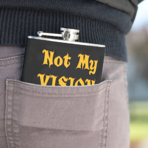 Städtisches fantastisches männliches Design Flachmann