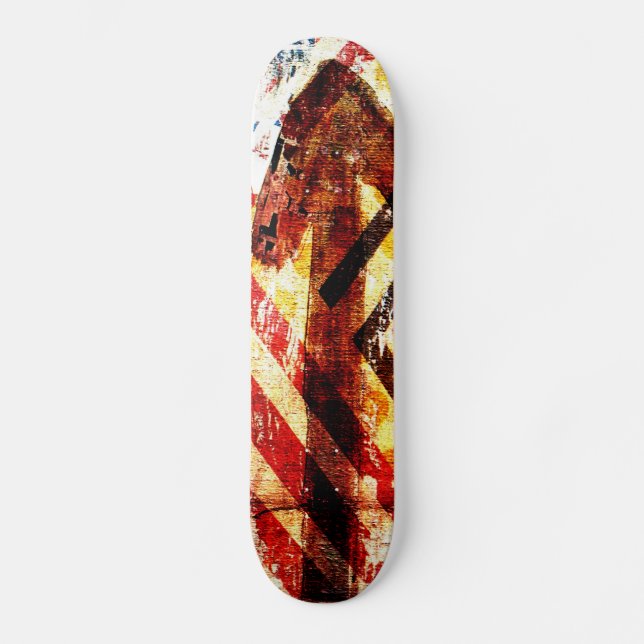 städtisches Graffiti-Skateboard Skateboard (Vorderseite)