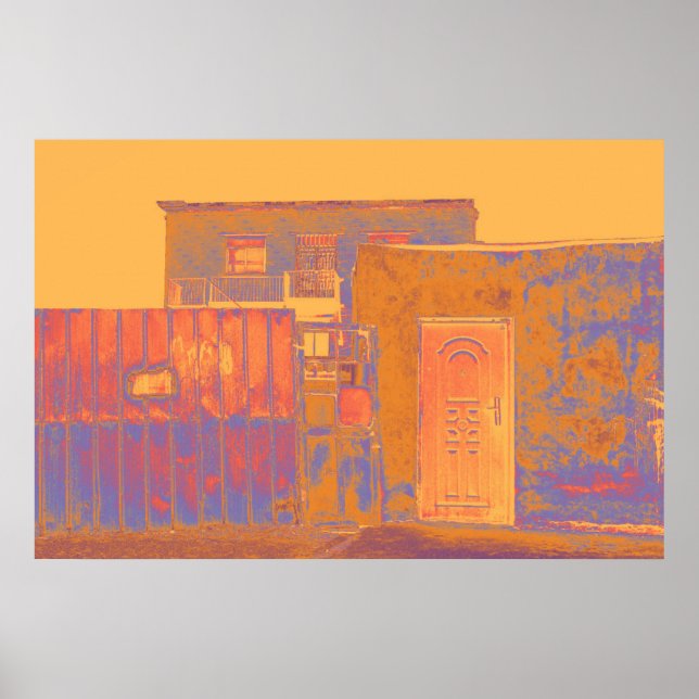 Städtisches Haus Poster (Vorne)