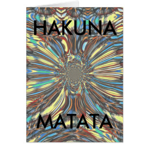 Städtisches Kaleidoskop Hakuna Matata   Lebendige 