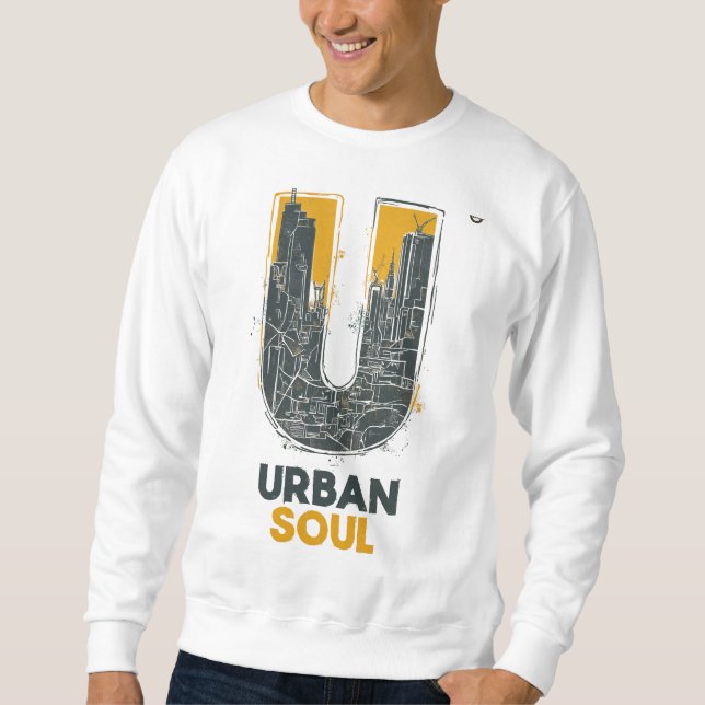 Städtisches Soul Stadtgesundheit und Wellness Sweatshirt (Vorderseite)