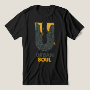 Städtisches Soul Stadtgesundheit und Wellness Tri-Blend Shirt