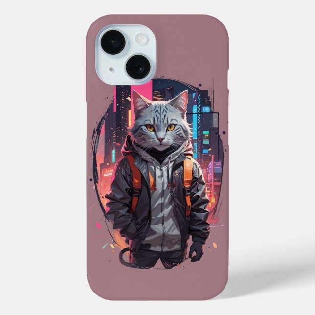 Städtisches Street Chat Design Case-Mate iPhone Hülle (Rückseite)