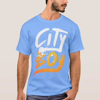 Stadtjunge Stadtjunge nur ein Ort Freund T-Shirt