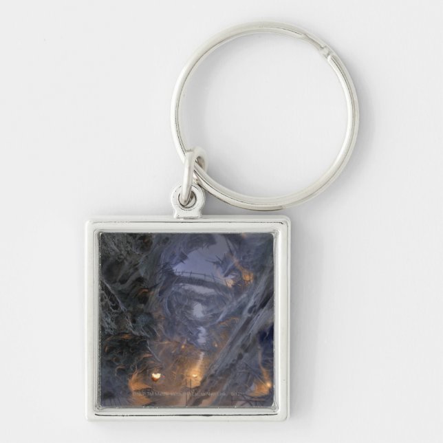 Stadtkonzept von Goblin - Brücken Schlüsselanhänger (Vorne)