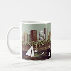 Stadtlandschaft Kaffeetasse