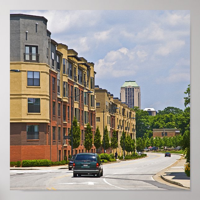 Stadtleben Poster (Vorne)