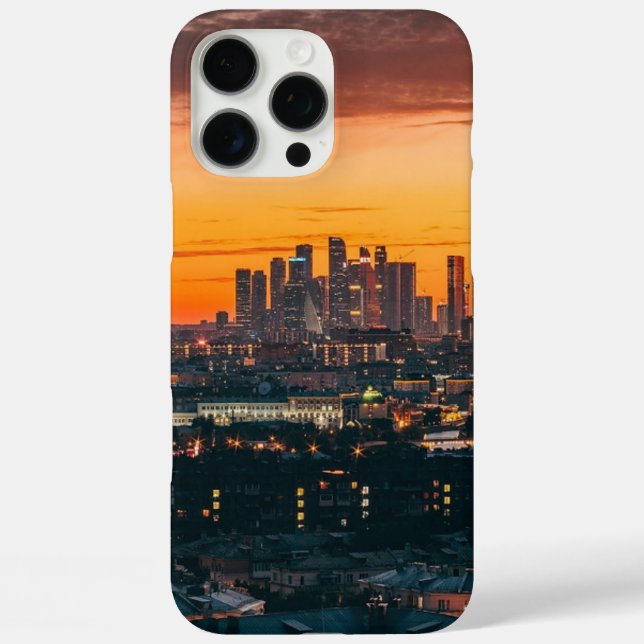 Stadtlichter Apple Iphone 16 Pro max  Case-Mate iPhone Hülle (Rückseite)
