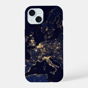 Stadtlichter in mehreren europäischen und nordisch iPhone 15 hülle