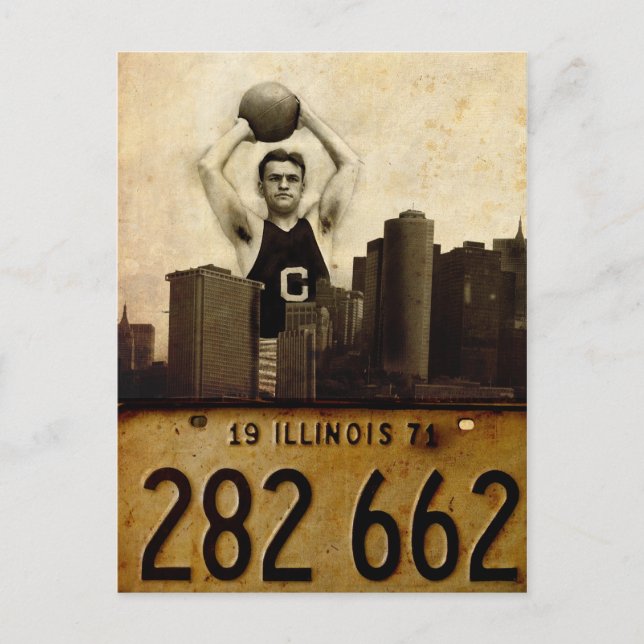 Stadtliga Postkarte (Vorderseite)