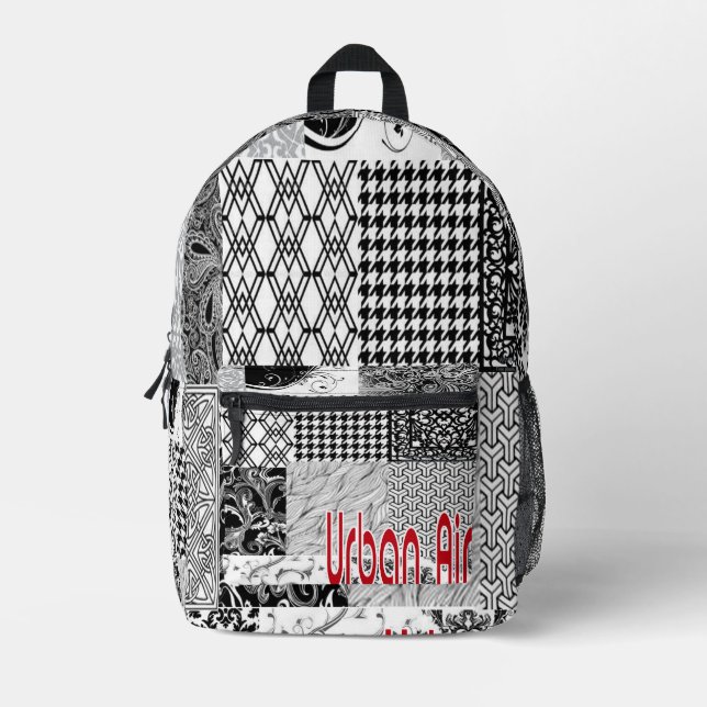 Stadtluft Bedruckter Rucksack (Vorderseite)