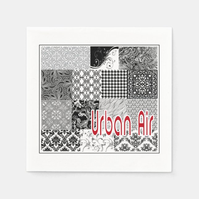 Stadtluft Serviette (Vorderseite)