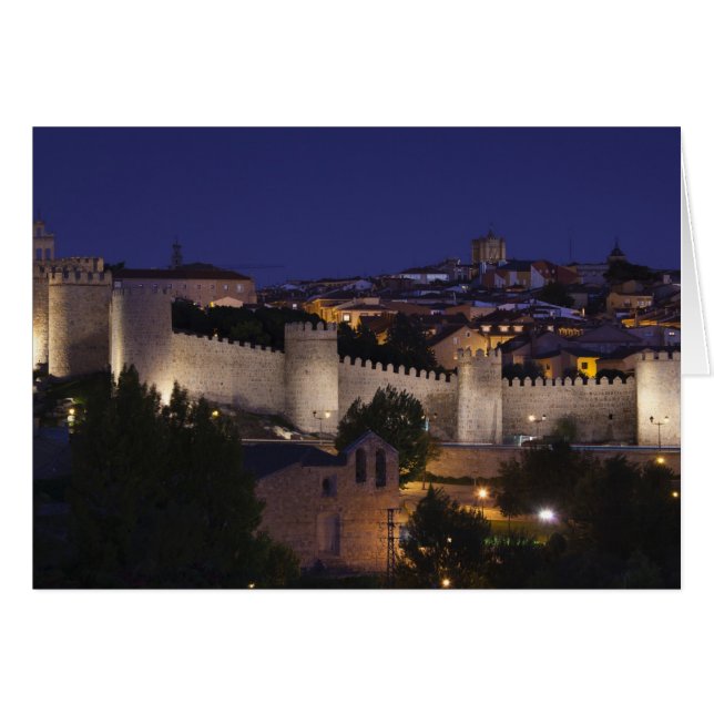 Stadtmauern von Los Cuarto Postes, Dämmerung (Vorderseite (Horizontal))