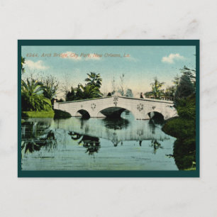 Stadtpark, New Orleans, 1915 Vintage Postkarte