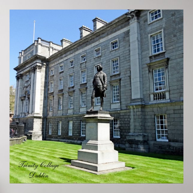 Stadtplakat von Dublin Poster (Vorne)