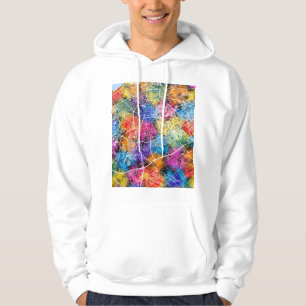 Stadtplan Casablanca Marokko Hoodie