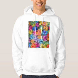 Stadtplan von Huai'an China Hoodie