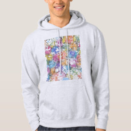 Stadtplan von Indore Madhya Pradesh Hoodie