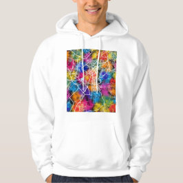 Stadtplan von Jerewan Armenien Hoodie