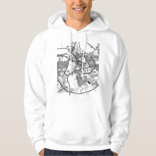 Stadtplan von Madinah Saudi-Arabien Hoodie