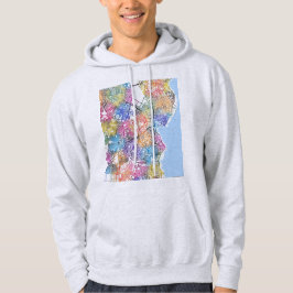 Stadtplan von Maracaibo Venezuela Hoodie