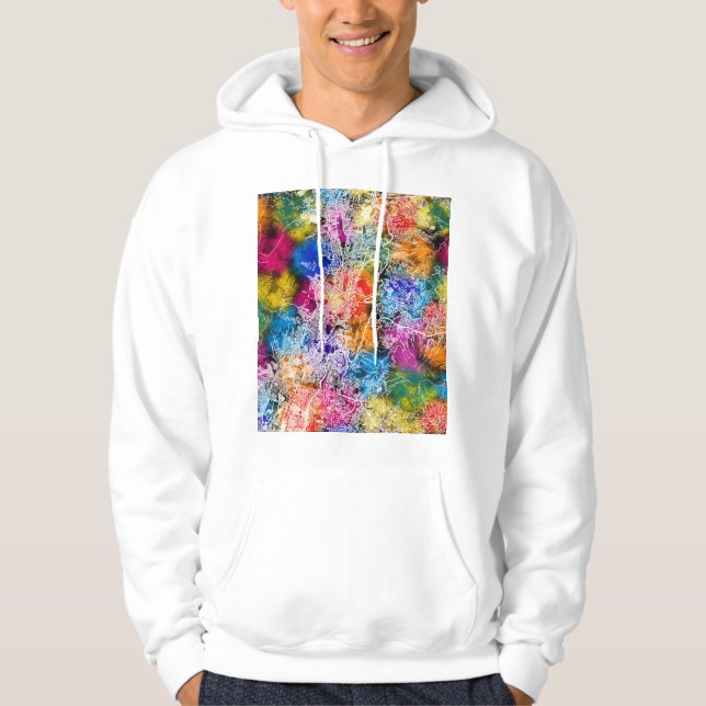 Stadtplan von Quito Ecuador Hoodie (Vorderseite)