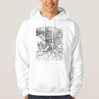 Stadtplan von Santiago de los Dominikanischen Repu Hoodie
