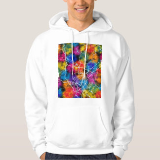 Stadtplan von Shaoguan, China Hoodie