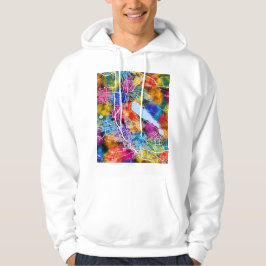 Stadtplan von Tiflis Georgien Hoodie