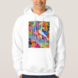Stadtplan von Tiflis Georgien Hoodie
