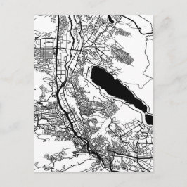 Stadtplan von Tiflis Georgien Postkarte