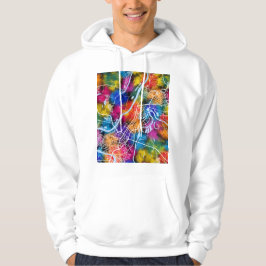 Stadtplan von Ufa Russland Hoodie
