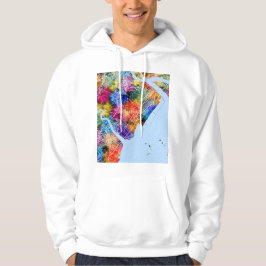 Stadtplan von Wenzhou, China Hoodie